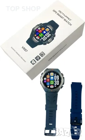 Смарт часовник ACTIVPRO GPS, HD сензорен екран, 1,45" кръгъл, водоустойчив, IOS Android, снимка 2 - Смарт часовници - 49551933