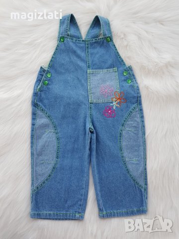 Дънков гащеризон 12-18 месеца, снимка 2 - Бебешки гащеризони - 29432704