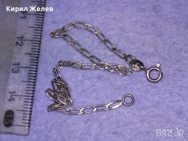 ФИНА СРЕБЪРНА ГРИВНА СРЕБРО 925 КЛАСИЧЕСКА РЕТРО ПЛЕТКА РЪЧНА ИЗРАБОТКА 31358, снимка 2 - Гривни - 42762965