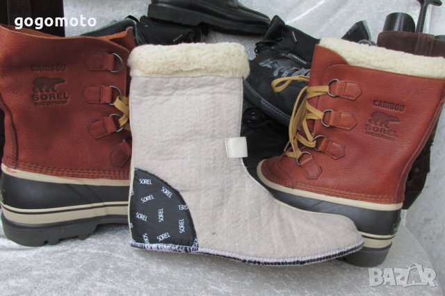ПРОДАДЕН НОВИ ВОДОУСТОЙЧИВИ боти,апрески Sorel® snow Boots original Caribou,made in CANADA,ловни, снимка 9 - Мъжки ботуши - 31749170