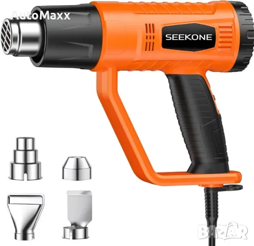 SEEKONE 2000 W професионален комплект пистолет за горещ въздух  400 ℃ и 600 ℃
