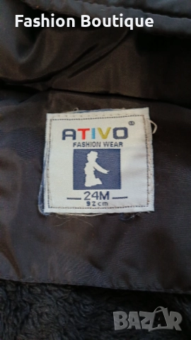 ПРОДАВАМ  Детско зимно яке, размер  24 месеца + нова шапка!!! Якето е запазено с 1-на единствена заб, снимка 14 - Детски якета и елеци - 51891643