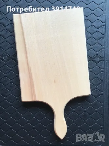 Дъска кухненска - рязане, сервиране; естествено дърво /дъб; дебела,  здрава, чудесна изработка, НОВА, снимка 6 - Аксесоари за кухня - 49634949