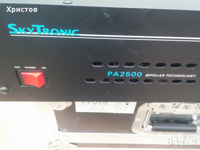 Професионален усилвател 2х750w.