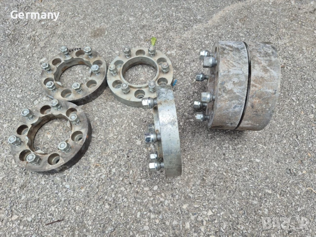 фланци за toyota landcrueser mitsubishi pajero  30mm 50mm  6x139, снимка 4 - Части - 50463340