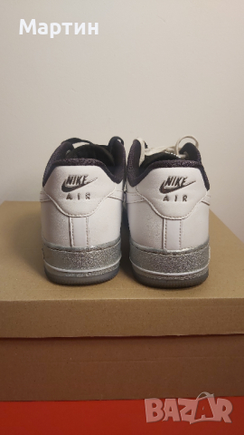 Nike Air Force 1 '07 SE "White Chrome" - Номер 41, снимка 7 - Маратонки - 44606456