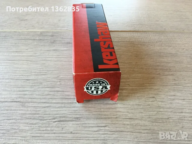 НОВ оригинален 24 K позлатен сгъваем нож KERSHAW 1600G Ken Onion Chive  от САЩ, снимка 15 - Ножове - 55941234