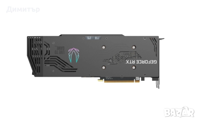 Видео карта ZOTAC GeForce RTX 3070 Ti Trinity 8GB GDDR6X, снимка 3 - Видеокарти - 52951034