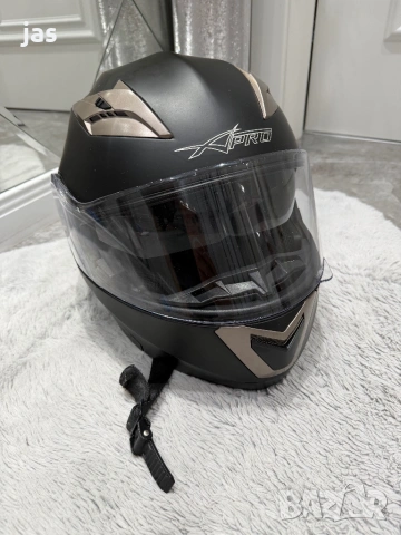 Каска за мотор A-Pro Lancer (отваряща се)  Размер - ХL, снимка 10 - Аксесоари и консумативи - 53892652