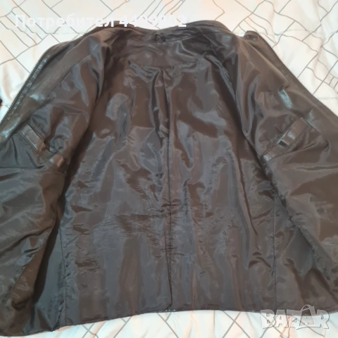 Мъжко кожено яке от агнешка кожа, поръчково, снимка 4 - Якета - 53228838