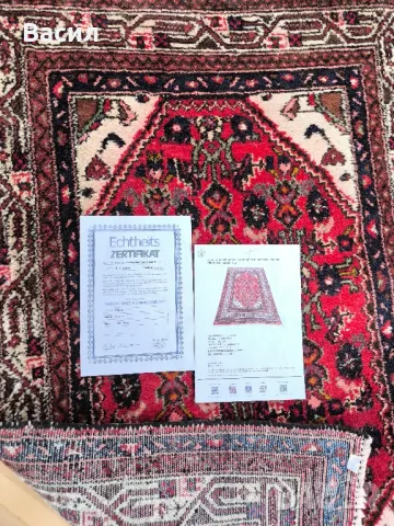 ръчно плетен ориенталски килим, снимка 7 - Килими - 49798774