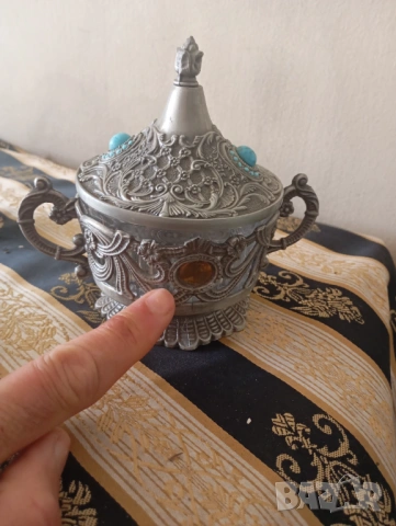Винтидж захарница, снимка 5 - Антикварни и старинни предмети - 53882388