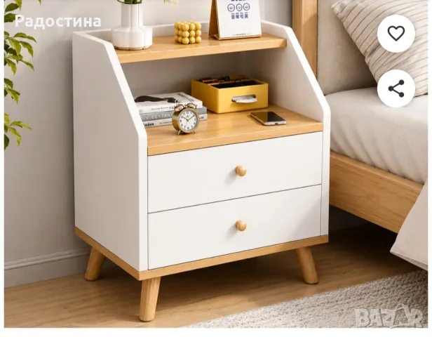 Нощно шкафче ново