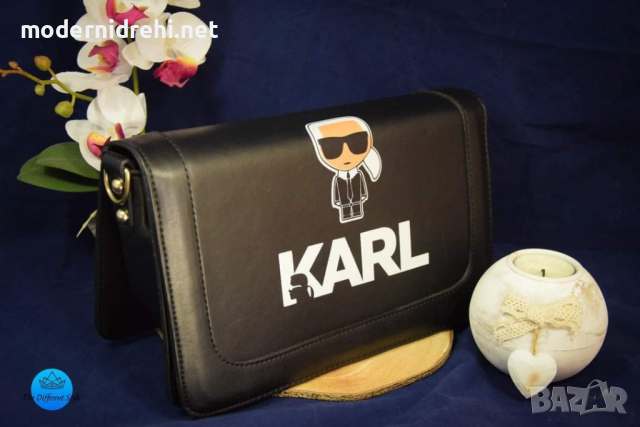 Дамска чанта Karl Lagerfeld код 52, снимка 1 - Чанти - 36401668