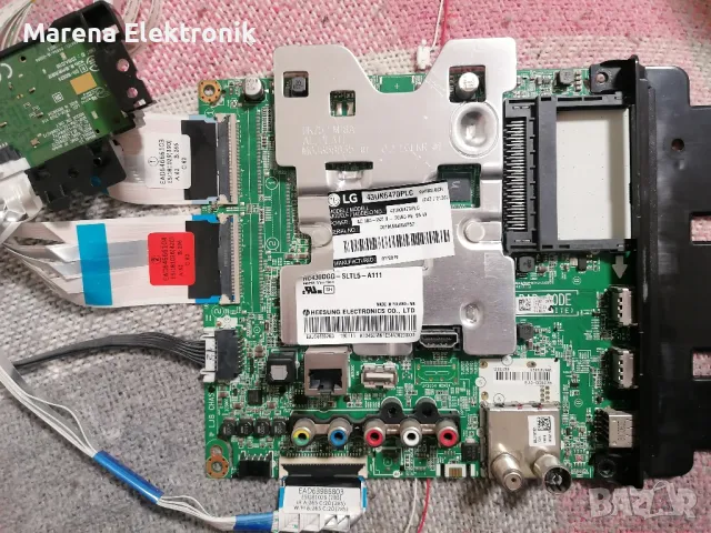LG 43UK6470 на части: m.board-EAX67872805 (1.1), захранване: EAX67209001(1.5), снимка 2 - Части и Платки - 48178724