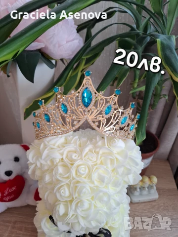 Сватбени Корони-Тиари , снимка 13 - Аксесоари за коса - 51185178