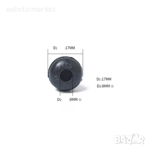 Гумен вентил за гума – T551, снимка 3 - Аксесоари и консумативи - 56054885