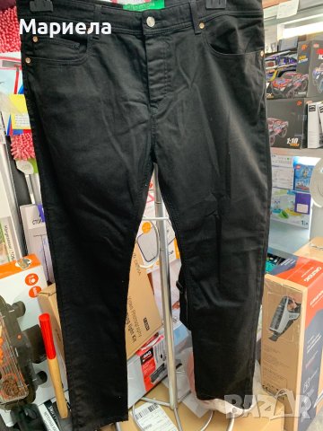 Мъжки Дънкови Панталон / Черен