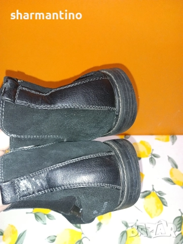 Tom Tailor N 44 кожени обувки - 22 лв, снимка 6 - Мъжки боти - 52748116