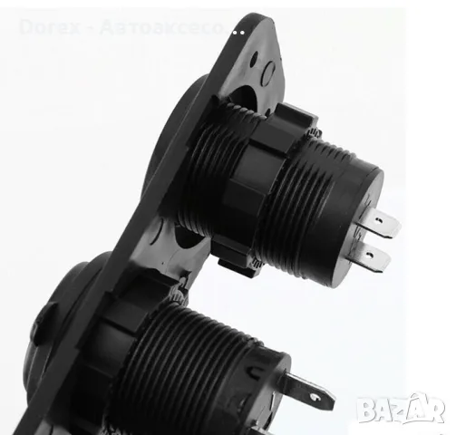 Волтметър с 2 USB порта за кола, снимка 3 - Аксесоари и консумативи - 56198891