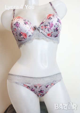 Bella Donna луксозен комплект 80B сутиен и M бикина, снимка 7 - Бельо - 40385577