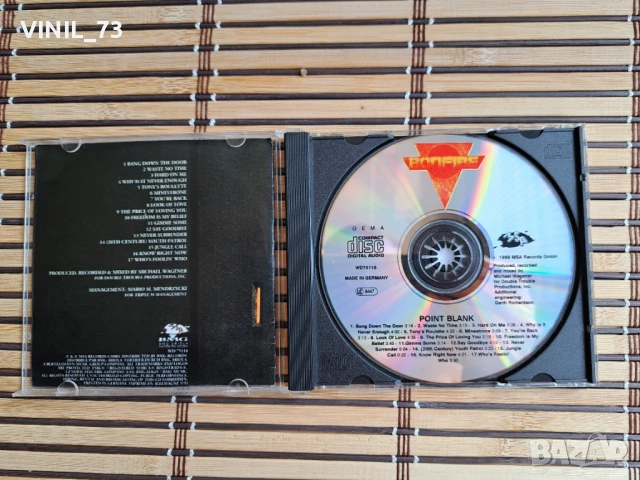 Bonfire – Point Blank, снимка 2 - CD дискове - 50810269