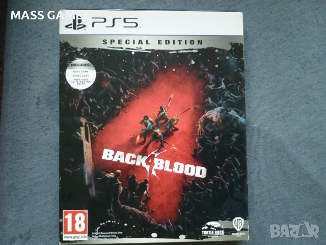 Back4Blood PS5 Steel Book