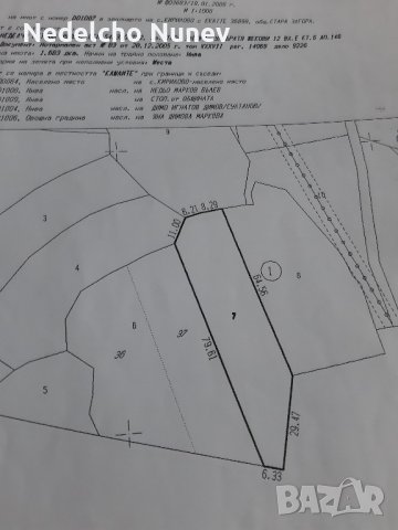 3емя граничеща с дворни места в северната част на селото, Панорамата е към селото. , снимка 3 - Земеделска земя - 44402887