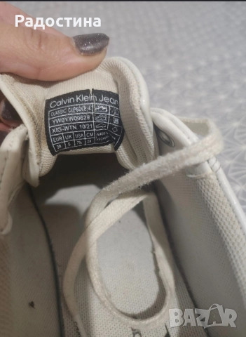 Дамски обувки calvin klein 38, снимка 6 - Дамски ежедневни обувки - 52332834