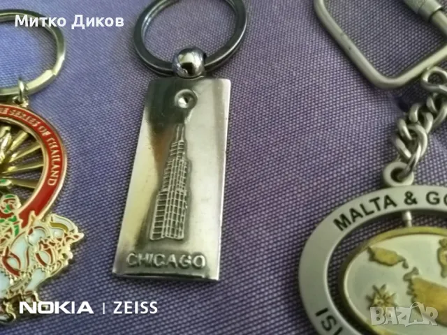 Ключодържатели Чикаго -Тайланд и Малта Гозо отлични, снимка 7 - Колекции - 48001122
