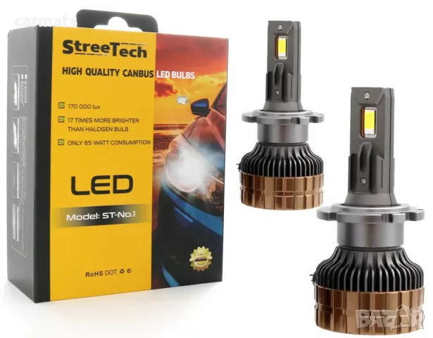 Лед крушки - Led система D2S A60 - 55W - Canbus 6000K