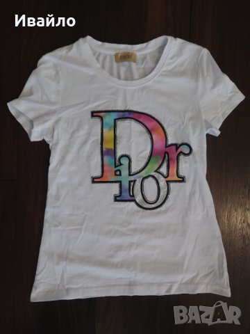 Дамска тениска "DIOR", снимка 1 - Тениски - 39563437