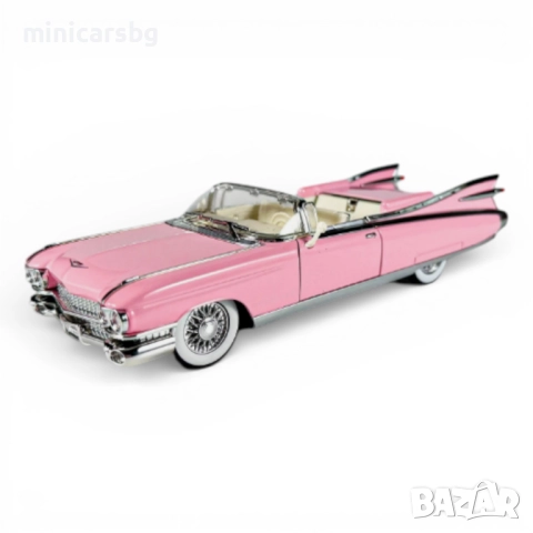 Метални коли ретро кабриолет Cadillac Eldorado - Big Rocket, снимка 6 - Колекции - 52931479