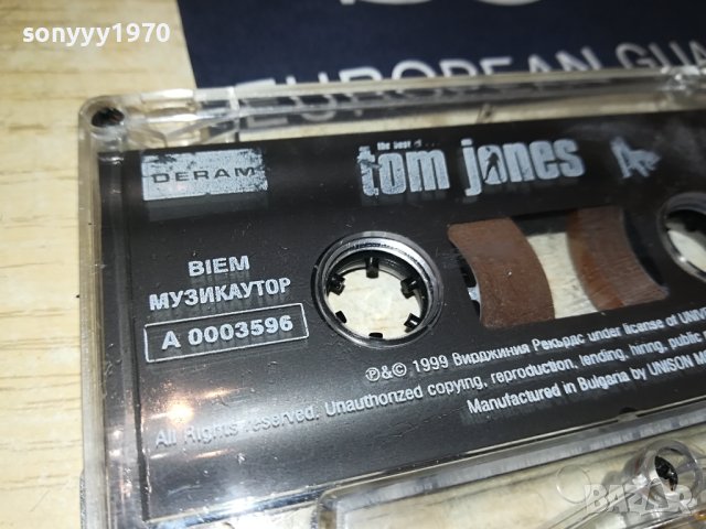 TOM JONES-ORIGINAL TAPE 3108231647, снимка 9 - Аудио касети - 42035839