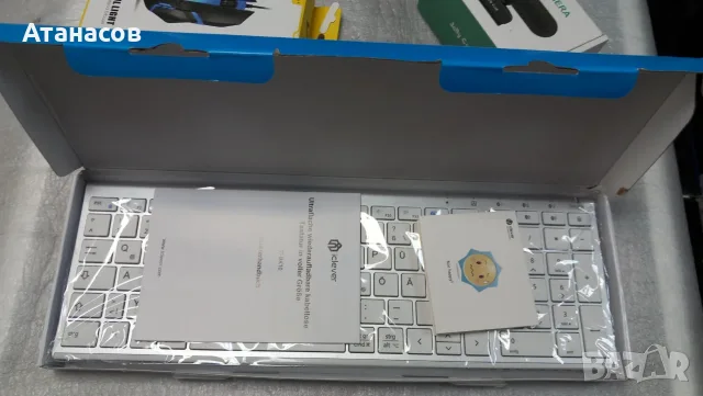 iClever IC-BK10 Bluetooth 5.1 клавиатура - 24€, снимка 8 - Клавиатури и мишки - 55838651