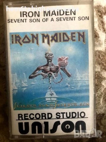 Рядка касетка - Iron Maiden - Seventh Son of a Seventh Son - Unison, снимка 1 - Аудио касети - 37168980