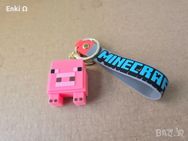 Оригинален ключодържател Minecraft – Прасе (Pig), снимка 2 - Колекции - 56536695