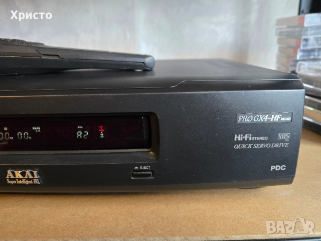 📼🎶 AKAI VS-G2160 🎶📼 HiFi stereo видео, снимка 4 - Плейъри, домашно кино, прожектори - 51998407