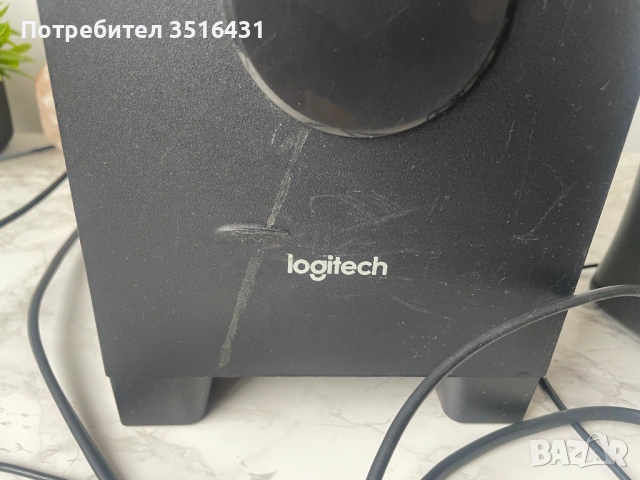 Аудио система Logitech Z313 (2.1) - За ремонт или части (проблем в платката), снимка 9 - Аудиосистеми - 53221646