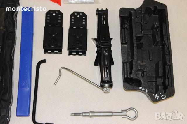 Авариен комплект крик Citroen C4 Picasso (2006-2014г.) 9649243380 / 9661079280 кука за теглене ключ, снимка 2 - Аксесоари и консумативи - 53147111