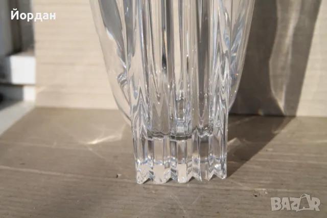 Немска нова кристална ваза ''Nachtman'', снимка 7 - Колекции - 49085106