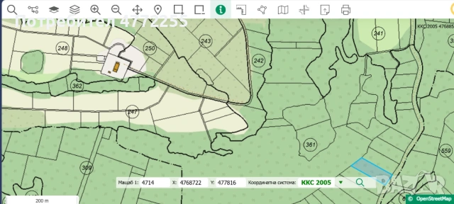 Горски имоти на  400 м. от яззовир"Добромирка", снимка 3 - Земеделска земя - 53946090