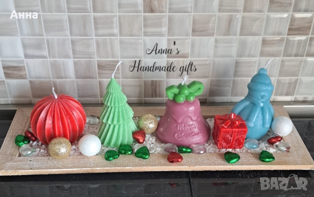 Коледни свещи, снимка 5 - Декорация за дома - 51905632