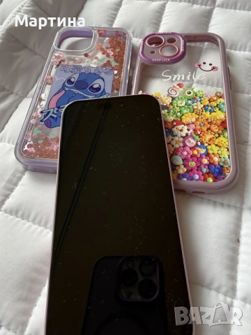 IPhone 15 розов + два калъфа , снимка 5 - Apple iPhone - 56441758