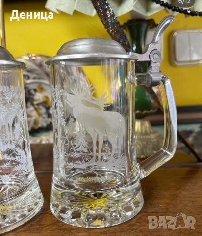 Немски халби с калаени капаци  Историята на традиционните немски халби за бира с капаци , снимка 6 - Чаши - 52916934