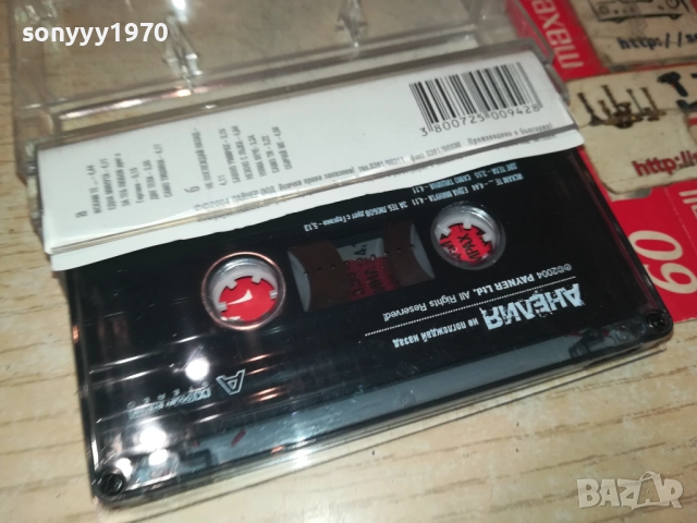 АНЕЛИЯ-ОРИГИНАЛНА КАСЕТА 2008251722, снимка 4 - Аудио касети - 51432230