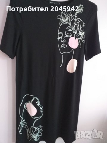 Дамска черна рокля MOHITO, снимка 7 - Рокли - 38811992