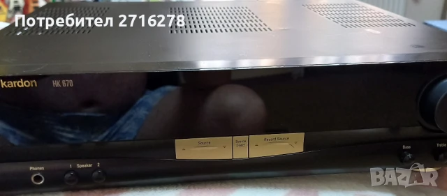 HK670 Harman Kardon, снимка 4 - Ресийвъри, усилватели, смесителни пултове - 51042681