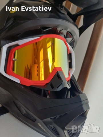 Мотокрос МБ каска Fly racing , снимка 8 - Спортна екипировка - 54158602