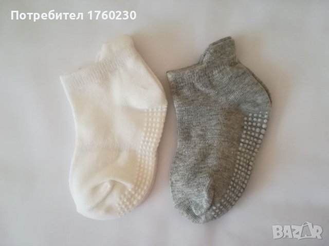 Нови чорапи със силикон , снимка 5 - Бебешки чорапи - 38391958